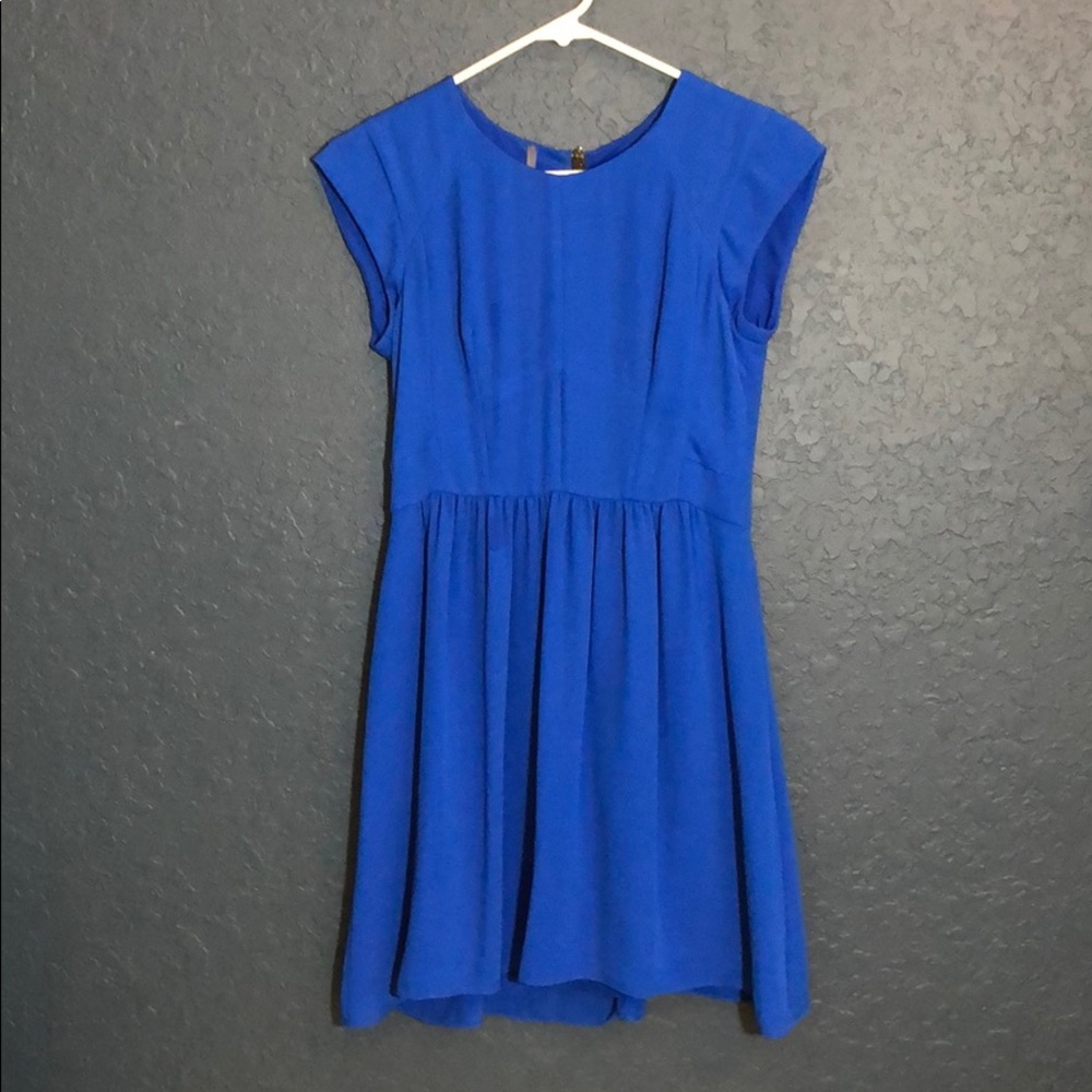 Rebecca Taylor Blue Silk dress size 0
